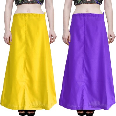 sadaf creation bagni+yellow petticoat 2 pcs Pure Cotton Petticoat(Free)