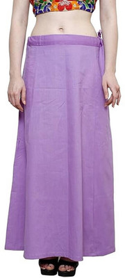 KAVYA DESIGNERS COTTON PETTICOAT LIGHT PURPLE S42 Pure Cotton Petticoat(Free)