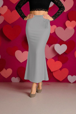DSV ENTERPRISES Shapeware Light Grey M005 Lycra Blend Petticoat(S)