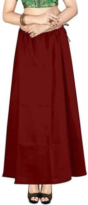 Maa sharda garments Petticoat _Maroon_Free Size Pure Cotton Petticoat(Free)