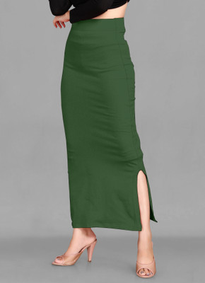 KEYU FASHION FISHCUT_PTCT Lycra Blend Petticoat(M)