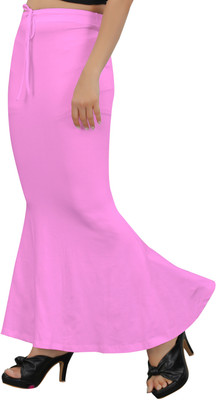 GrowMore Shapewear Baby Pink-S Lycra Blend Petticoat(S)