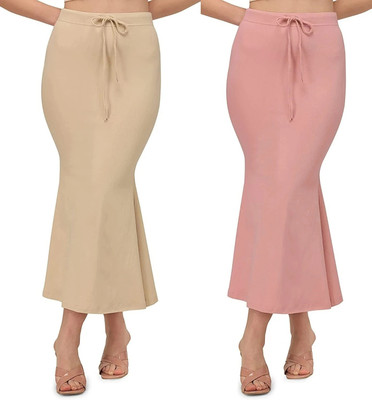 HOC 1001-BEIGE-COMBO-PTCT-PEACH-BEIGE-3XL Lycra Blend Petticoat(3XL)