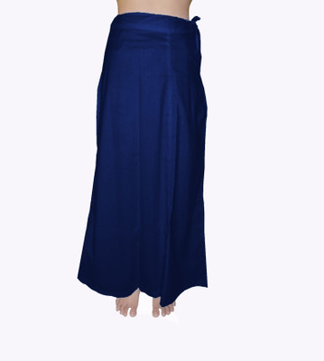 BS CREATION Navy Blue Pure Cotton Petticoat(M)