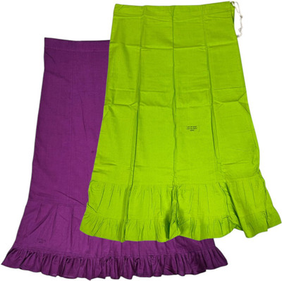 Belizs Fandango & Green Apple Pure Cotton Petticoat(XXL)