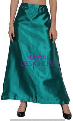 Aarvi styles PEACOCK KH COLOURPETTICOAT48 Pure Satin Petticoat(Free)