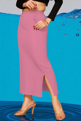 DSV ENTERPRISES Shapeware Pink M0064 Lycra Blend Petticoat(XXL)