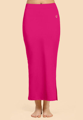 Trendmalls New.P02-Pink Lycra Blend Petticoat(S)