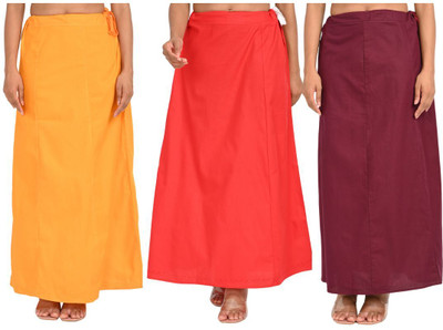 Lakshmi tex YELLOW|RED|MAROON Pure Cotton Petticoat(XXL)