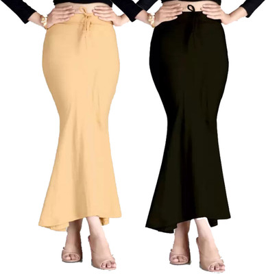 BLYNK FEB-P2-GR-SPW-Chiku-Black Lycra Blend Petticoat(S)
