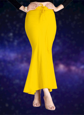 house of common HOC - FISH CUT L.YELLOW._**01 L XL Lycra Blend Petticoat(XL)