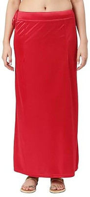 JTGEnterprises Clothing A1 Quality Double Stitched and Special Interlocked Makhmali Pure Satin Petticoat(Small)