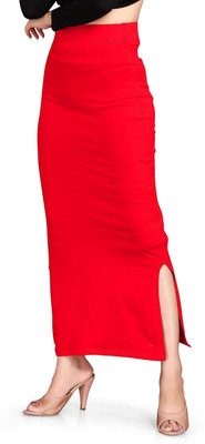 The Stanch NN-thestanch-petticoat_ALY-1112-PTCT-RED-L Lycra Blend Petticoat(L)