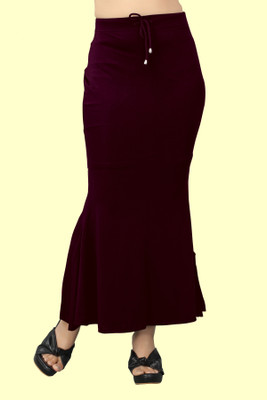 HOC Wine Fish M KESHAV 7 Lycra Blend Petticoat(M)
