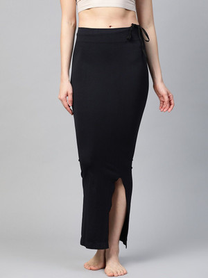 VDIHATA FASHION Black Color Stretchable Fish Cut Saree Shapewear Lycra Petticoat For Women Lycra Blend Petticoat(XXL)