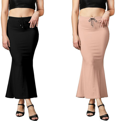 HKZ-YG Simple Color Shapewear Lycra Blend Petticoat(Free)