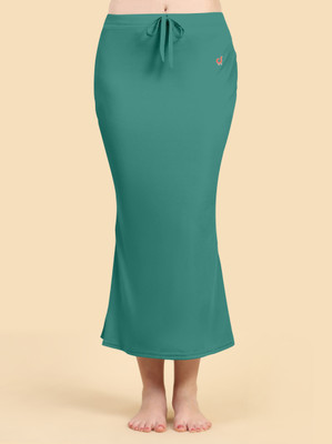 Trendmalls TM-P001-Light Green-L Lycra Blend Petticoat(L)