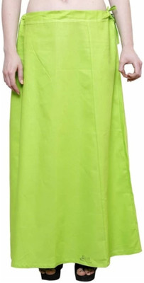FZI FASHION Light green Pure Cotton Petticoat(XL)