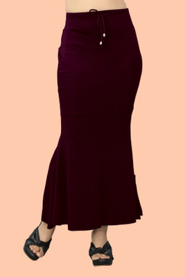 SANDIAM SALES PAR._Fish_Purple_L_Saree Shapewear shapewear petticoat For Women Lycra Blend Petticoat(L)