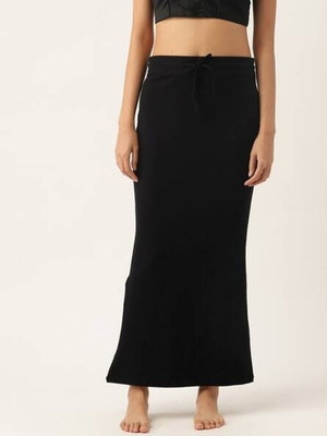 VDIHATA FASHION Black Color Lycra Blend Shape Wear Dress Petticoat Saree Shapewear For Women Lycra Blend Petticoat(XXL)