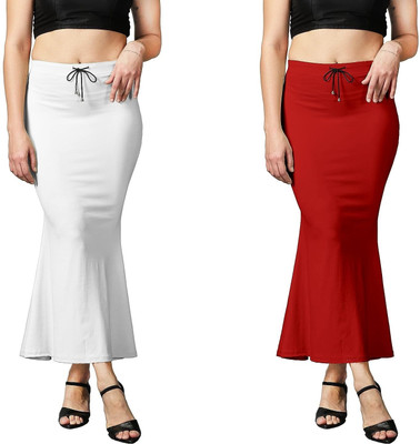 Woo THiNG Simple Color Shapewear Lycra Blend Petticoat(Free)