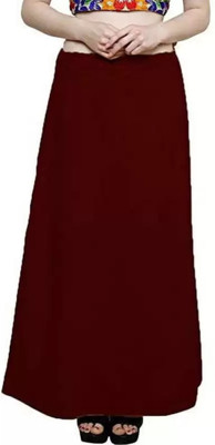 jr fashion Maroon petticoat Pure Cotton Petticoat(Free)