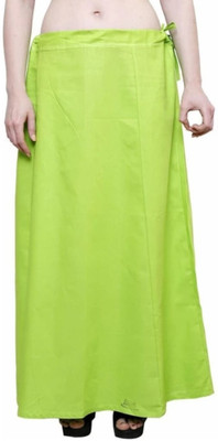 Hoh fashion Light green Pure cotton petticoat for women Pure Cotton Petticoat(Small)