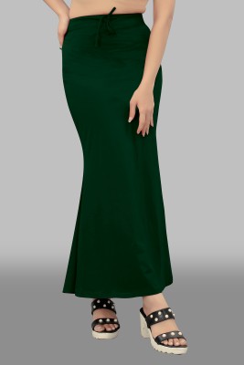 Ozberk Creation OLD.__Fish_Dark Green_XL_Saree Shapewear shapewear petticoat For Women Lycra Blend Petticoat(XL)