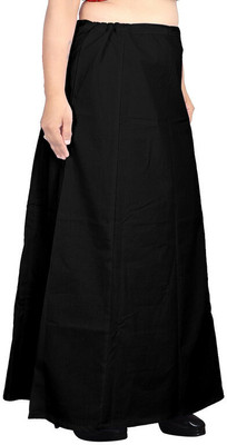 RAJ SREE RS-PETTICOAT-BLACK Pure Cotton Petticoat(Free)