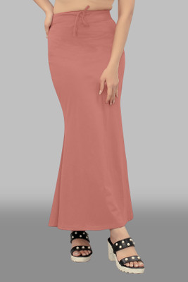 Ozberk Creation OLD.__Fish_peach_S_Saree Shapewear shapewear petticoat For women Lycra Blend Petticoat(S)