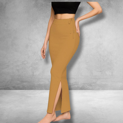 DSV ENTERPRISES Shapeware Gold M0932 Lycra Blend Petticoat(XS)