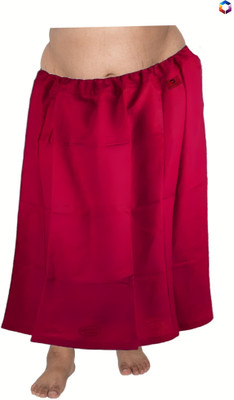 DARSHAN VIMAL Mehroon Pure Cotton Petticoat(XXL)