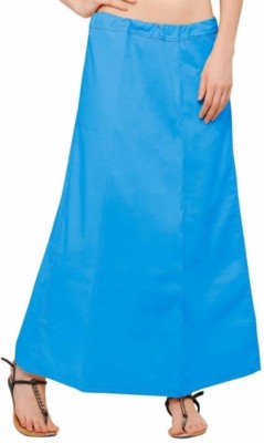 FFF FASHION Sky blue petticoat Pure Cotton Petticoat(Free)