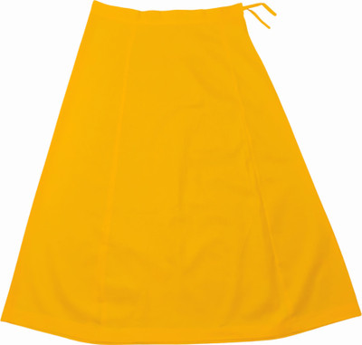 SoftTouch Yellow Pure Cotton Petticoat Pure Cotton Petticoat(Free)