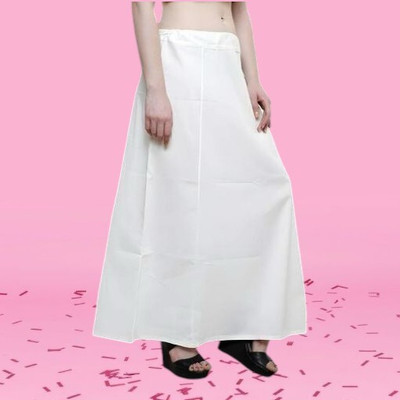 manidhari fab tex petticoat_fs_12_white Pure Cotton Petticoat(Free)