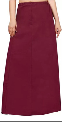 ACD FASHION Maroon petticoat Pure Cotton Petticoat(Free)
