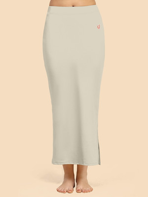 Trendmalls New.P02-DarkBeige Lycra Blend Petticoat(L)