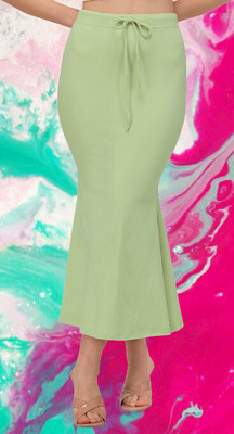 HOC FISH CUT PISTA_01 L XL Lycra Blend Petticoat(XL)