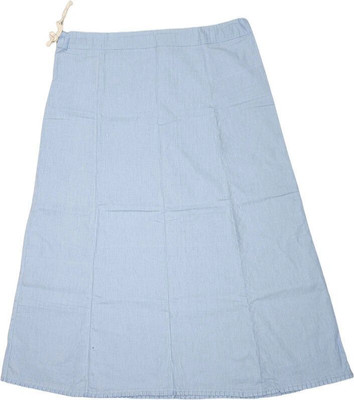 house of common Light Blue Gray Pleated Pure Cotton Petticoat(XL)