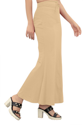 Ozberk Creation ANJ.__Fish_Cream_XXL_Saree Shapewear shapewear petticoat For Women Lycra Blend Petticoat(XXL)