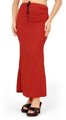 Woo THiNG Shapewear Solid Lycra Blend Petticoat(XL)