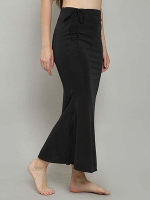 VDIHATA FASHION Black Color Saree Shapewear Petticoat For Saree Shaper And Underskirt For Women Lycra Blend Petticoat(S)