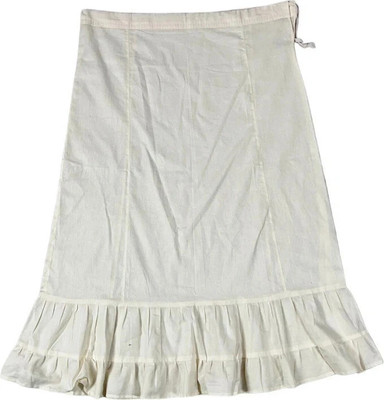 Belizs Light Cream Pure Cotton Petticoat(XXL)