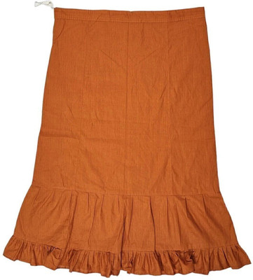 Belizzi Paridhan Tawny Pure Cotton Petticoat(XL)