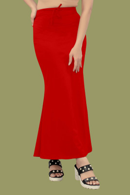 house of common HOC - Red Fish L KESHAV 6 Lycra Blend Petticoat(L)