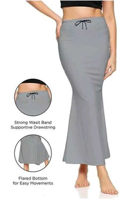 qunootcloset PETTICOAT - LIGHT GREY Lycra Blend Petticoat(XL)