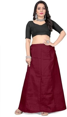 SHIVAWORLD Inskirt Saree Petticoats Cotton Blend Petticoat(Free)