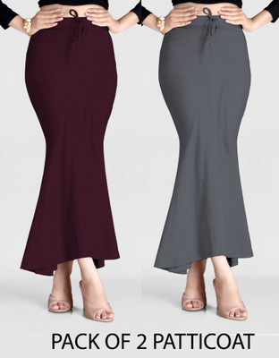 Suzaro Saree Shapewear B_39 Lycra Blend Petticoat(XL)
