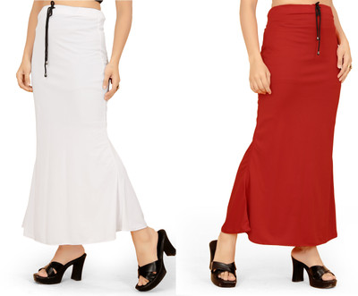 VAGMI STORE Fishcut Shapewear Combo_8 Lycra Blend Petticoat(L)