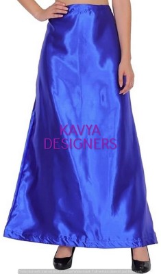 VIHAAN ROYAL BLUE RG COLOURPETTICOAT83 Pure Satin Petticoat(Free)